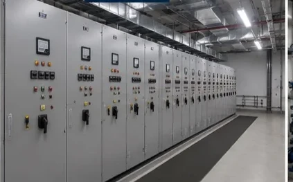 Electrical control panel room